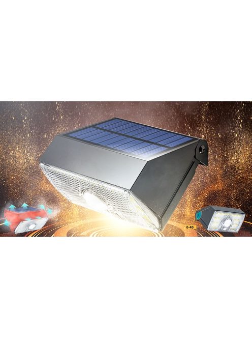 VML-05 Univerzális napelemes lámpa mozgásérzékelővel