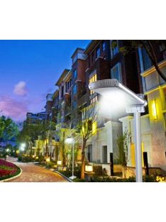   VNU-01 Sétányvilágító napelemes lámpa mozgásérzékelővel