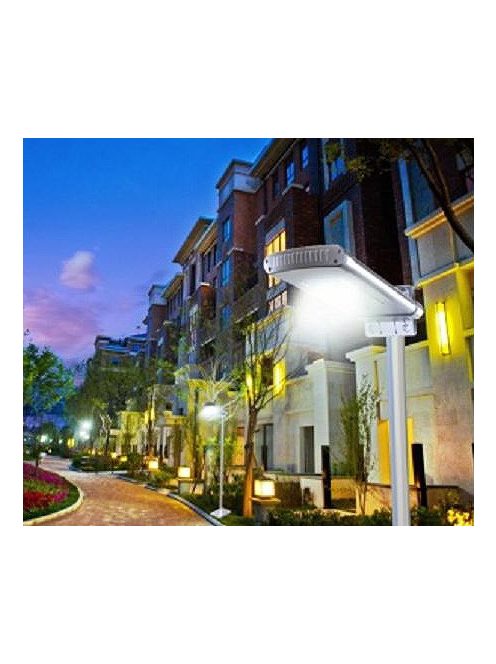 VNU-01 Sétányvilágító napelemes lámpa mozgásérzékelővel